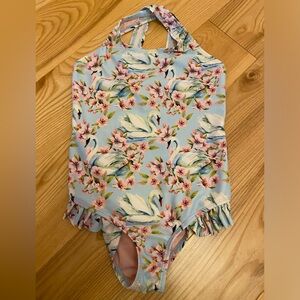 Rock Your Baby/Kids size 7 Swan Swinwear